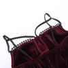 Dark Gothic Floor-Length Lace-Up Punk Skirt - Halloween Irregular Style