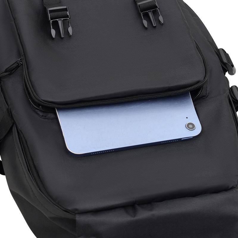 Men's Backpack Large Capacity Travel Leisure Solid Color Computer Backpack Fashion Men and Women Students Schoolbag