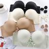 Women's Summer Small Breasts Together Non Slip Show Large Strapless External Expansion of The Chest Underwear