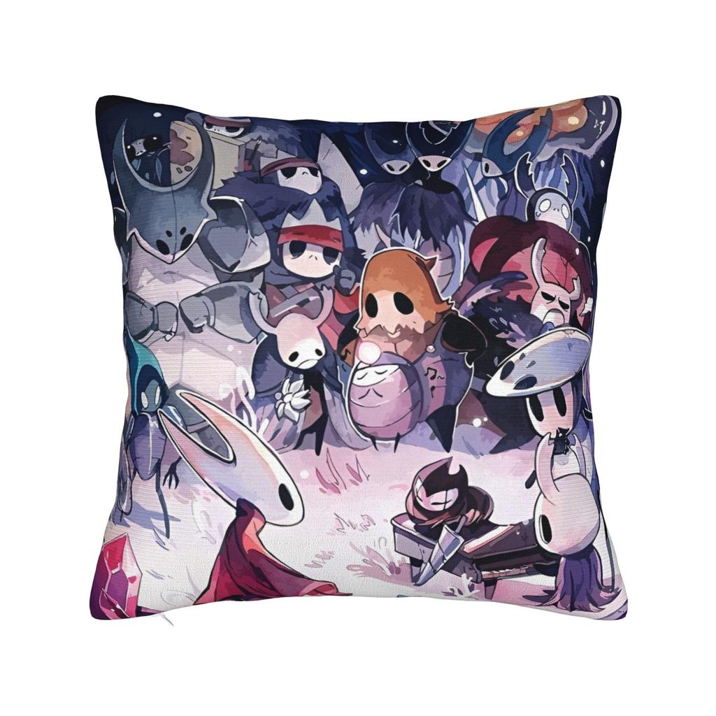 Hollow Knight Funny Games Pillow Covers Merch Printing Cushion Cover Decorations  Pillow Case Cover Home Multiple Sizes