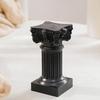 Roman Pillar Candle Holder Mini Greek Column Candle Stand Resin White Candlestick Holder for Wedding Banquet Home Table Centerpiece Photo Prop