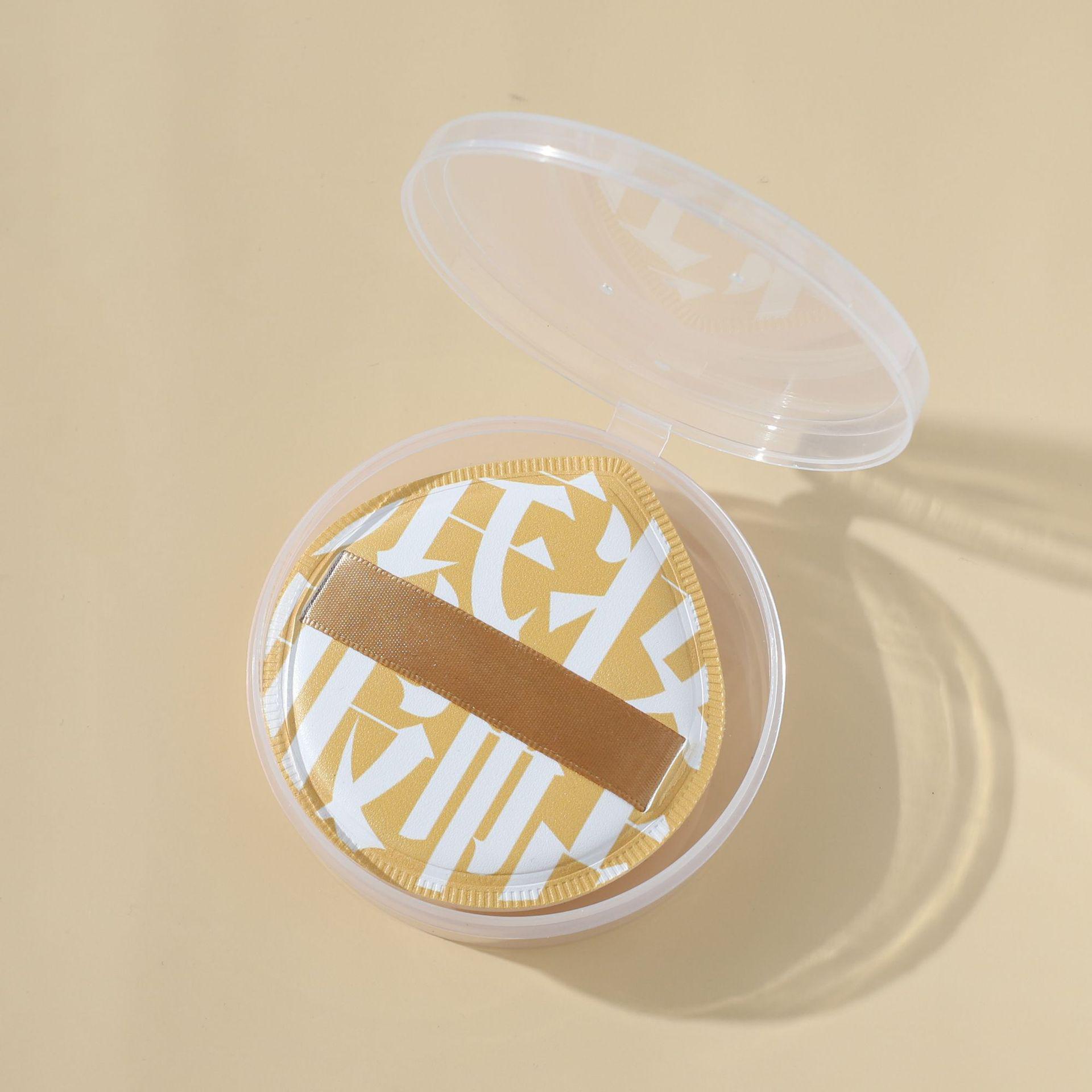 Large Puff Marshmallow Cushion Foundation: Non-Absorbent, Non-Caking, Adheres Well for Wet/Dry Use.