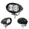 20W Motorcycle Bike Headlight Bright LED Driving Fog Spotlight Lamp White Yellow Car Accessories Automotive Work Lights
