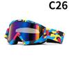 Motorcycle Goggles Water Transfer Off-road Outdoor Riding Sports Glasses Ski Goggles Windproof Glasses