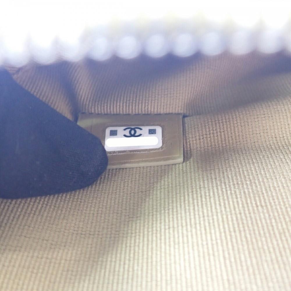 Chanel AP3402 Coin Case Khaki Women