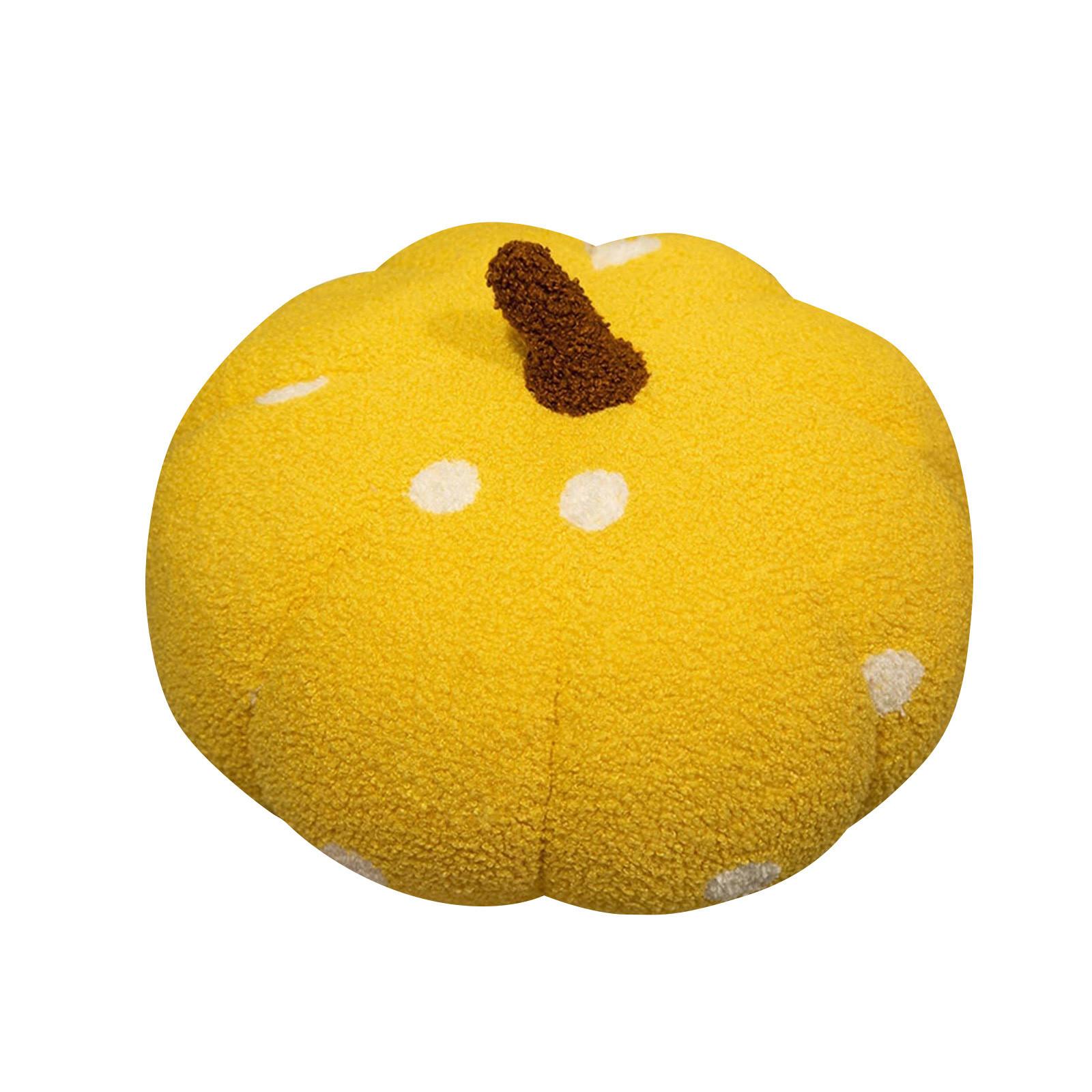 

Cute Home Decor Realistic Pumpkin Throw Pillow 28cm One Size жовтий
