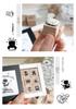 Cat Life Diary Wooden Stamp Set: Cute Cat Designs for DIY Journals and Art Projects