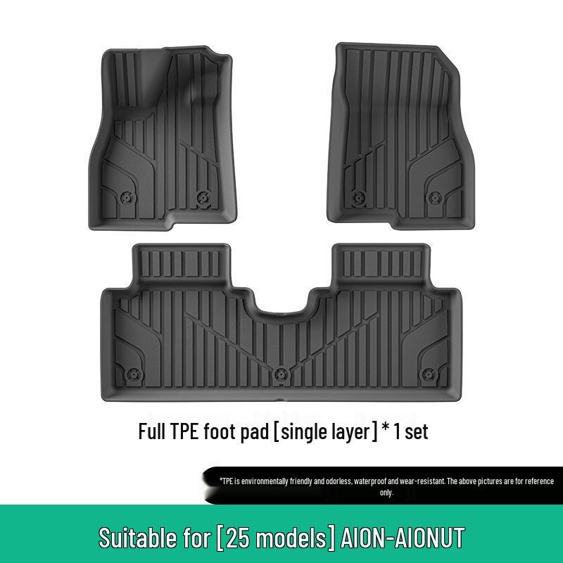 Custom TPE Floor Mats & Trunk Liner for 25 AION UT Models