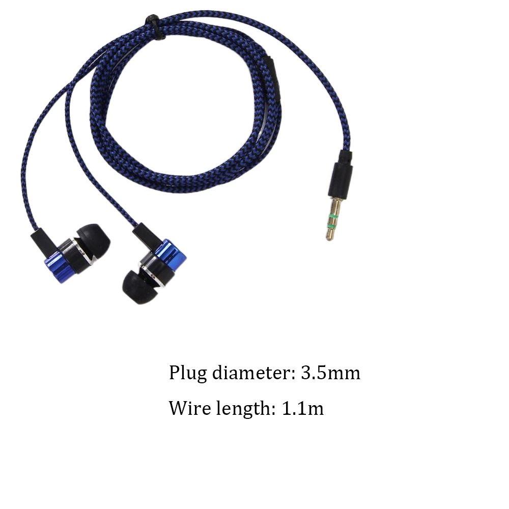 Stereo In-Ear Earphone Earpiece Wired Headphone Gifts 3.5mm Earbuds  Mobile Phone Computer MP3