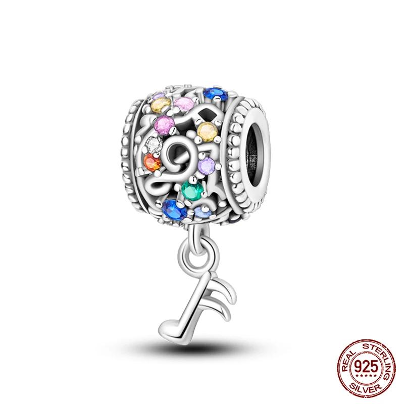 100% Copper Colorful Rubik'S Cube Butterfly Cat Peacock Daisy Charm Beads Fit Original Bracelet Diy Jewelry