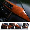 Auto Innenraum Holzmaserung Vinyl Folie Glänzender Aufkleber Bogen Folie DIY