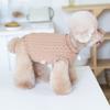Autumn and Winter Woolen Vest Vest Pet Knitted Vest Cat Shirt Pet Clothing Teddy Bear Dog Clothes for Small Dogs Puppy Clothes