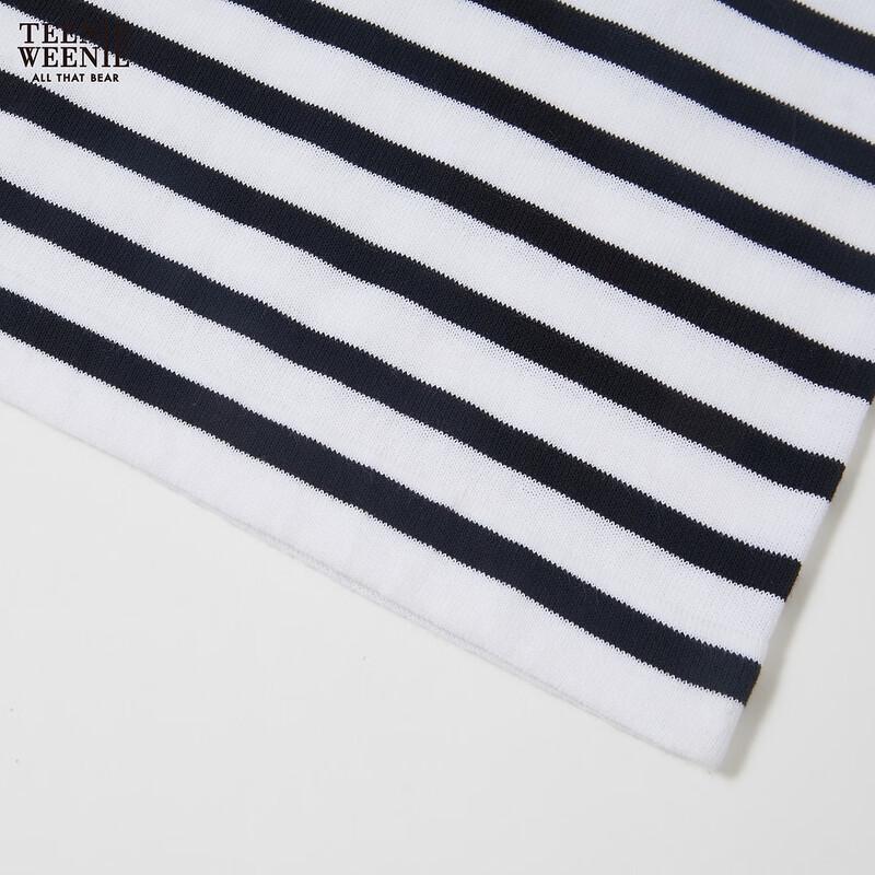 Teenie Weenie Women's Striped A-Line T-Shirt Dress
