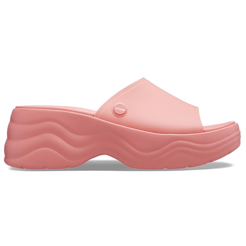 Crocs Non-slip and Abrasion Slippers Women's Pink