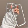 Apple IPhone 17 Pro Max with Grooved Epoxy Acrylic Case for IPhone 16 Pro Max 17/16/15/14