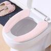 Adesivo Lavabile Universale Adesivo per WC Caldo e Ispessito Elettrostatico Cuscino per Sedile WC e Cuscino per Sedile WC
