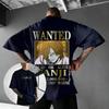 One Piece Anime Sanji T Shirt 2026 Summer Men Women Cotton Short Sleeve Graphic Tee Streetwear Casual Tops Cosplay Y2k Clothes