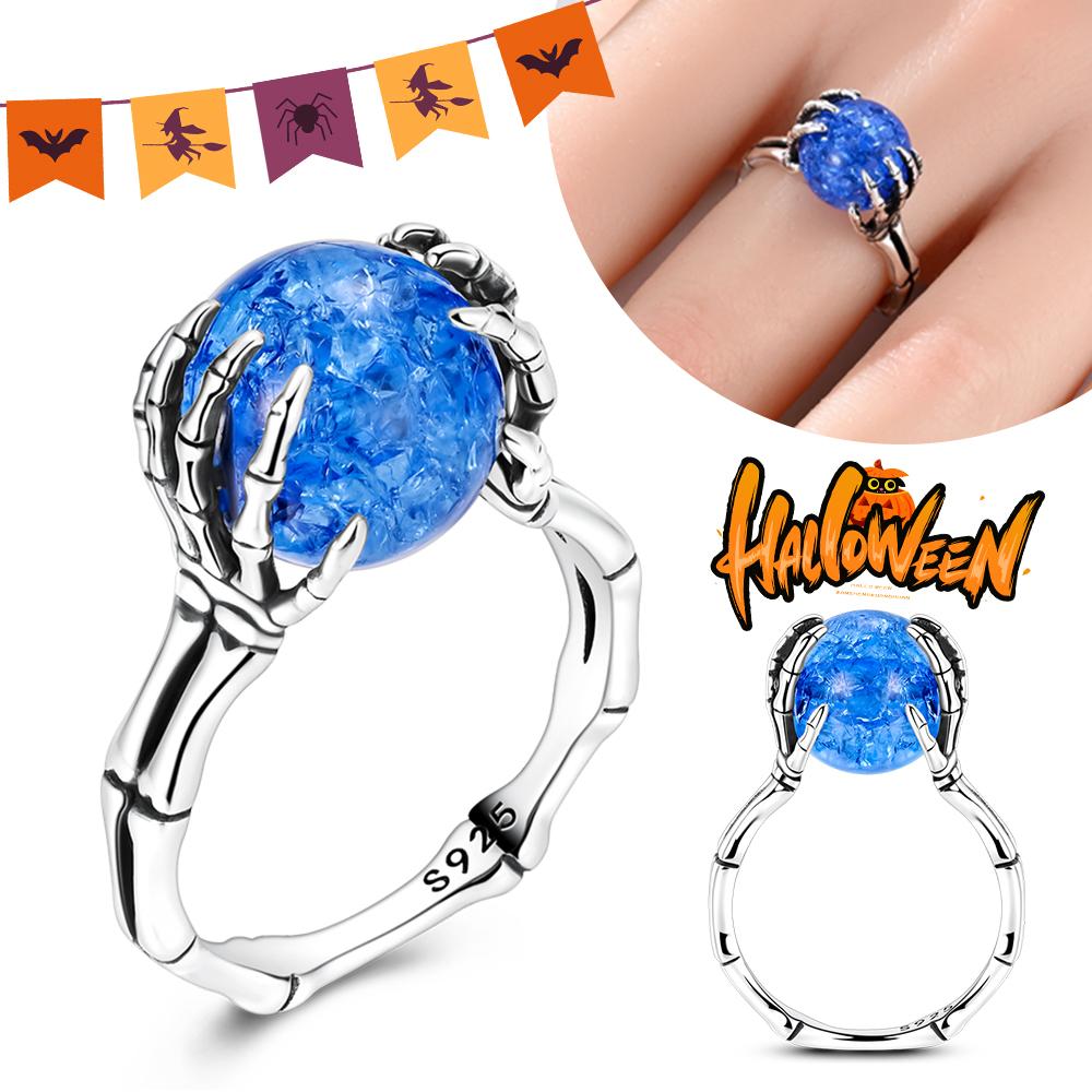 Copper Skull Black Demon Pumpkin Head Ghost Halloween Pendant Jewelry Beads Original Bracelet Boutique Charms Gift