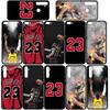 For Samsung Galaxy S24 S23 iPhone 16 15 14 Xiaomi Redmi Note 13 12 11 10 8 Plus 9 Pro Max X XR Phone Case Basketball Star No23 No 23 OPPO Huawei Cover