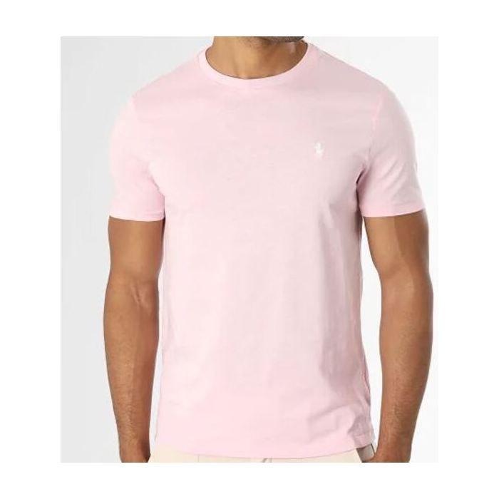 Ralph lauren T-shirt jersey Custom Slim Fit homme rose L
