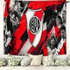 River Plate Wall Tapestry Aesthetic Wall Hanging Printed Fabric Blanket Decorative Tapestries for Bedroom Living Room Home Decor