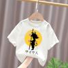 Dragon Ball Fiúk Fehér Pamut Póló Sun Goku Kisgyermek Rövid Ujjú Pólók Rajzfilm Nyári Ruhák Kawaii Felsők Születésnapi Ajándékok