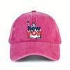 Statue of Liberty New York Baseball Cap Unisex Washed Cotton Adjustable Outdoor Sun Protection Hat