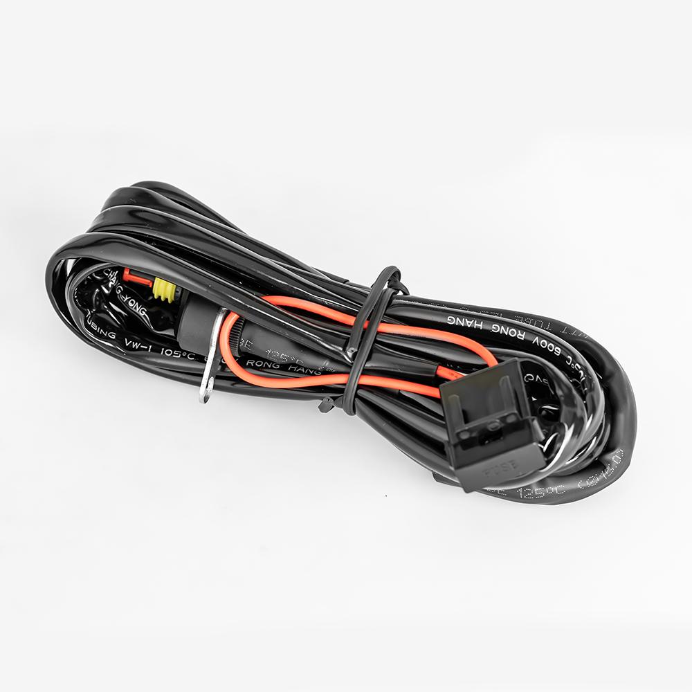 Motorcycle LED Fog Light Wiring Harness Headlamp Refit Switch Relay Wire For BMW R1200 GS Motorbike Spotlight Cable Accessory