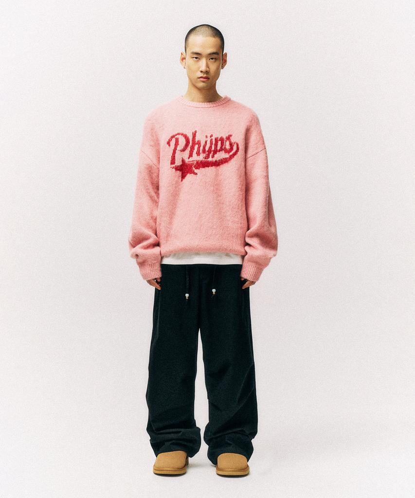 PHYSICAL DEPARTMENT Pintuck Bead String Pants_Black