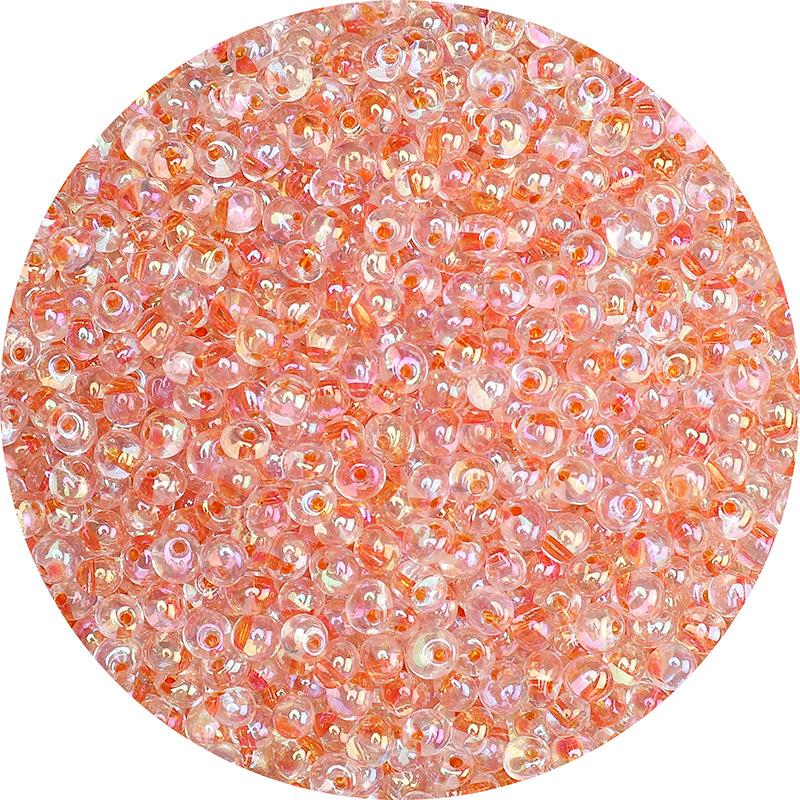 4mm Water Drop Colorful Glass Millet Beads Handmade Diy Jewelry Materials Loose Beads Accessories Package Hanging Necklace Strings Beads Nice Beads