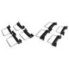 4pcs Car Roof Mounting Rack Clip Cover With Easy Installation For Secure Luggage Storage