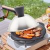 Cheese Melting Dome Griddle Grill Accessories Basting Cover Burger Cover Round for Steak BBQ Picnic Teppanyaki Patties