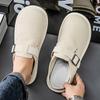 Men’s Sports Shoes Summer Backless Mules Casual Slippers Shoes Plus Size Sneakers for Students Sandals Over Sized 39-47