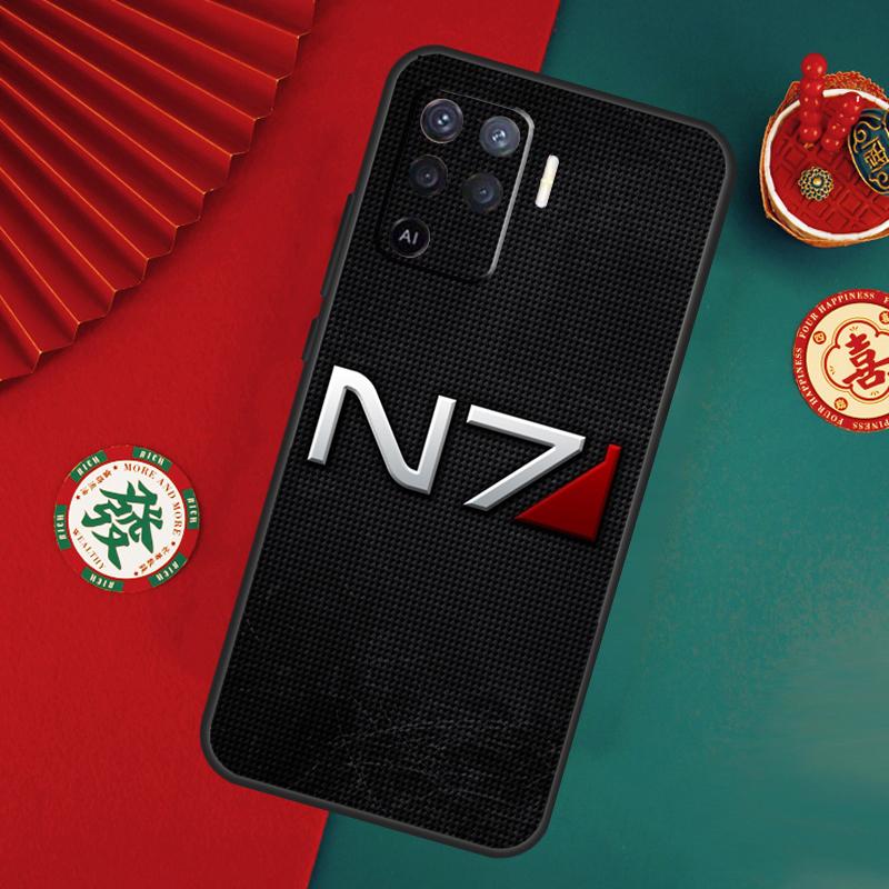 

N7 Mass Effect Case For Oppo A80 A40 A60 A6 A5 Pro A15 A16 A17 A57 A94 A74 A54 A76 A96 A18 A38 A58 A78 A98 OPPO A54 5G
