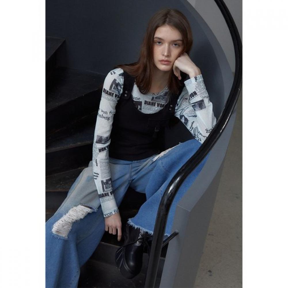 EGOIST Sleeveless T shirT ouT pockeT deTail  Es2cv360 