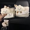 Creative Car Mounted Tissue Box Armrest Organizer Seated Drawer Box Hanging Bag - Automobile Interior Decorative Accessory