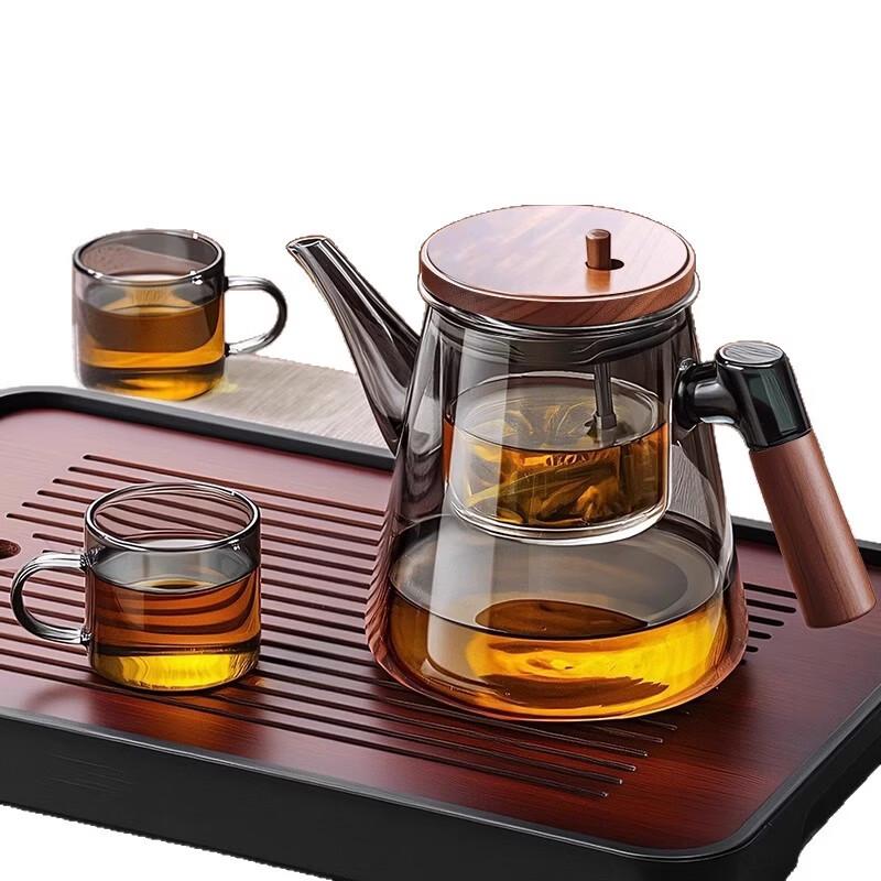 Zhicheng Jiamei Glass Tea Infuser with Wooden Handle