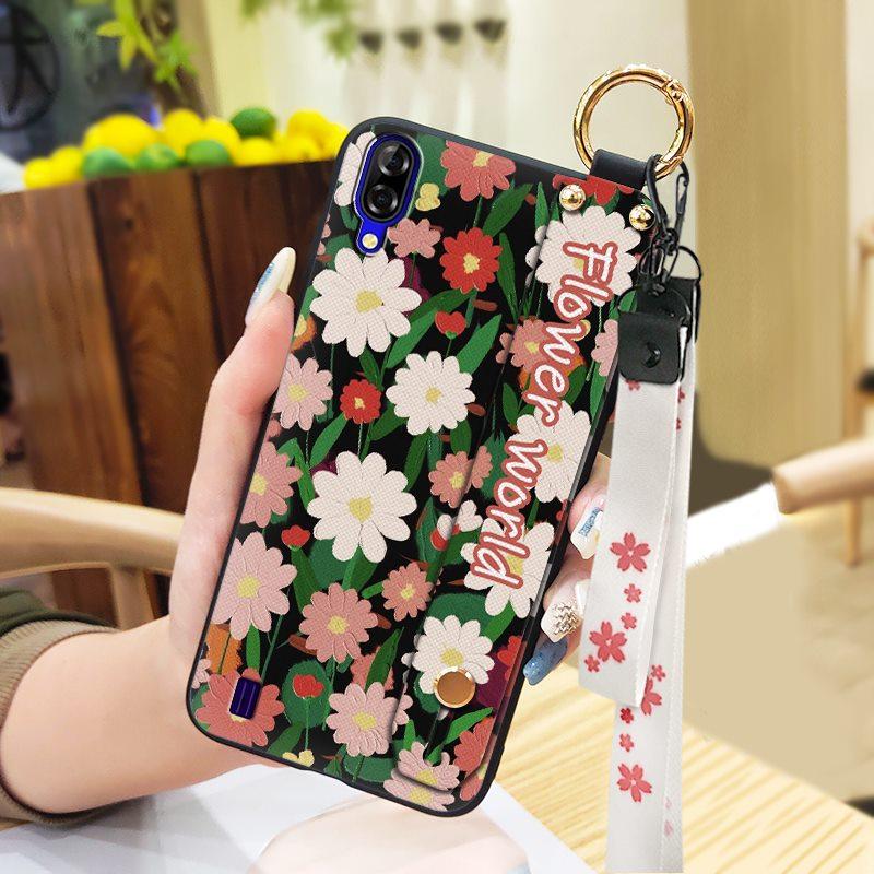 Soft case Anti-dust Phone Case For Blackview A60 Dirt-resistant Anti-knock Protective Flower Ring Shockproof Durable