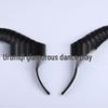Black Horn Headband for Halloween and Christmas Cosplay