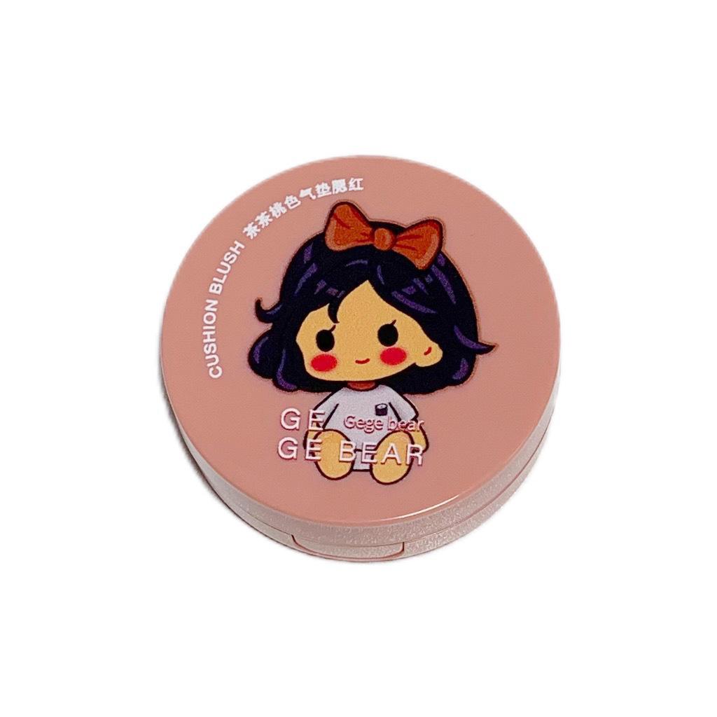 Gege Bear Tea Rose Cushion Blush - Soft, Subtle Daily Whiteness Enhancer