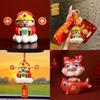 Cute Chinese Lucky God Car Hanging Ornament Prosperity And Wealth Charm