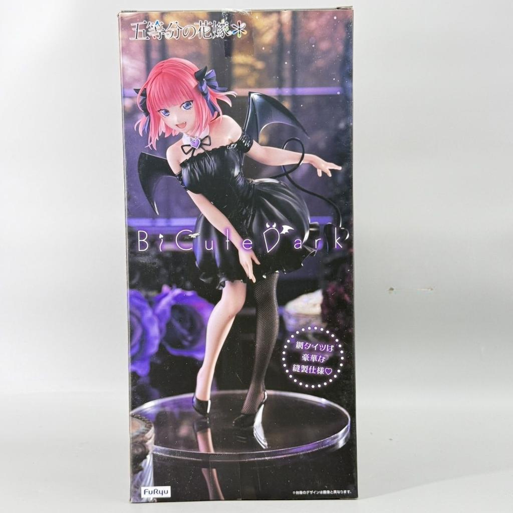NEW Genuine FuRyu Gotoubun No Hanayome Nakano Nino Black Angel Figure Desktop Cute Toys Collection Doll Gift
