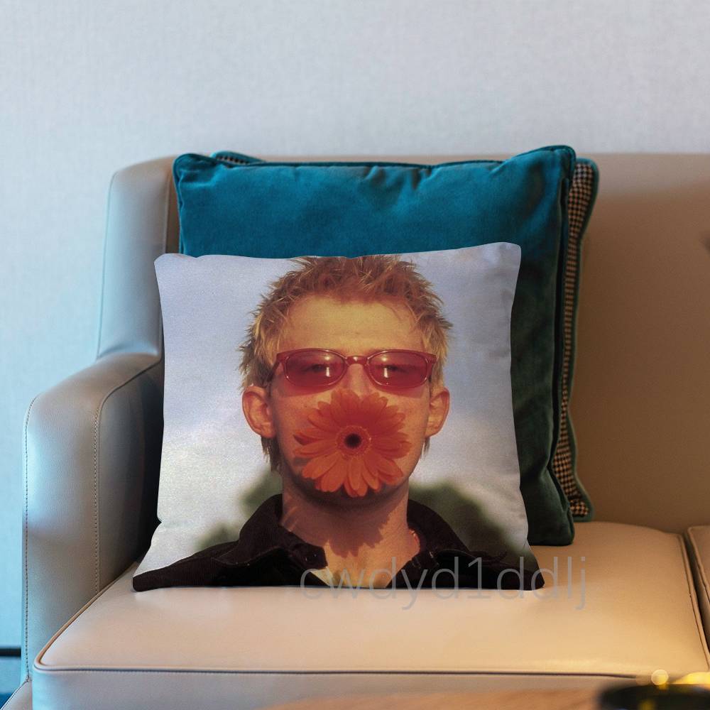 

RRadiohead In Rainbows Pillow Case Cover Square Sofa With For Pattern Comfortable Cushion suitable Of Room 30x30cm