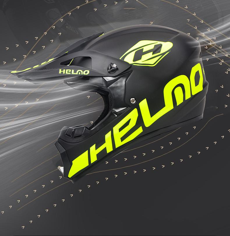 DOT Certified Off-Road Full-Face Helmet for Mountain Biking and Downhill Riding