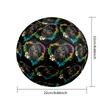 1pc Dachshund Heart Frame Theme Soccer Ball Football, Size 5, Lightweight PVC, Outdoor Training Soccer Ball,Gift C6516