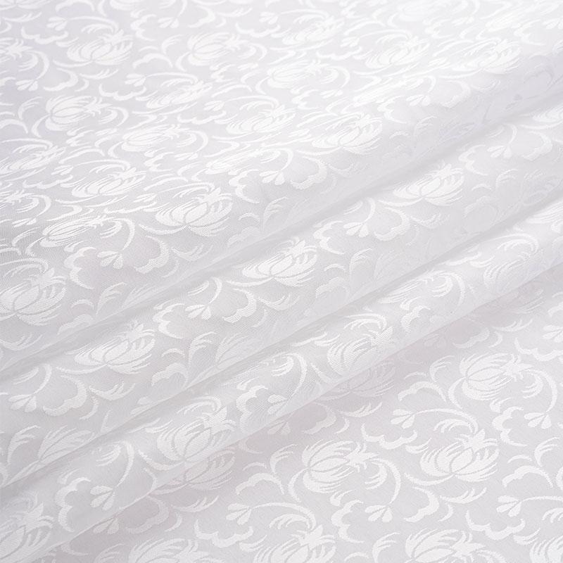 

Fabrics Festive atmosphere, party clothing, props, decorations, dovetails, jacquards, glossy woven, woven polyester, sad, jacqu 150cm&1 yard белый