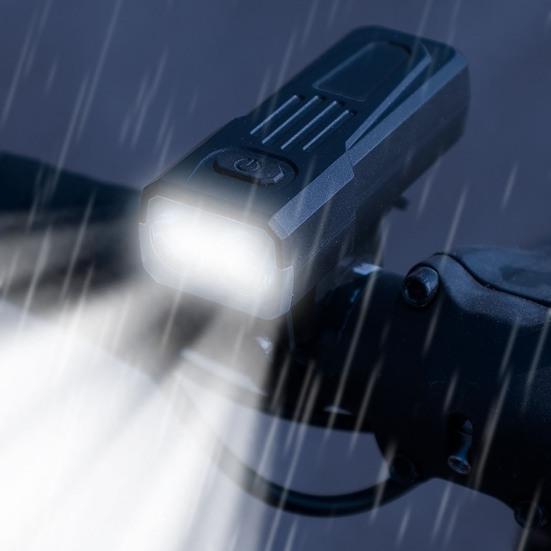 Bicycle Headlight with Adjustable Strap Type-C Rechargeable 3 Modes Waterproof 100 Lumens Night Riding Road Mountain Bike Front Lamp Mini Flashlight