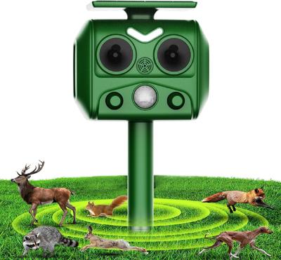 Ultraschall Tier Krähe Schädling Alarm Vogel Katze Nagetier Infrarot Erfassungsbereich Schädlingsbekämpfung Hund USB Solar Standby 5 Abwehr IP64 Schutz Abwehr,