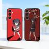 Kill La K-Kill Anime Phone Case For Samsung A73,72,71,A52,51,40,41,A22,A32,31,A13, Soft Black Shell
