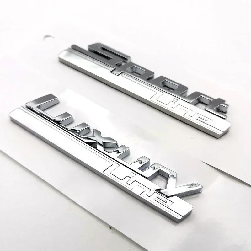 3D ABS Sport Luxury Line Logo Fender Emblem Badge Sticker Decal for BMW F10 G30 E46 E39 E36 E90 F30 F20 E60 Car Acessories af2